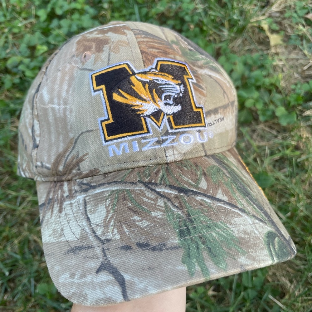 Camo Mizzou Ball Cap